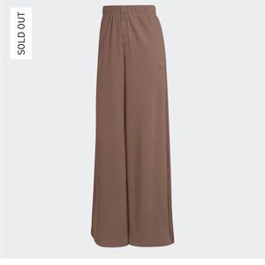 Adidas wide leg knit pants